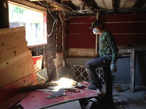 Basement demolition, buphalo