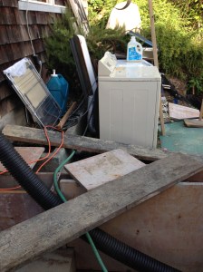 Laundry ramps. Like a circus act!