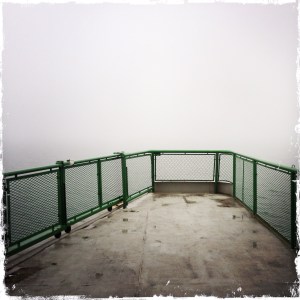 Ferry fog.